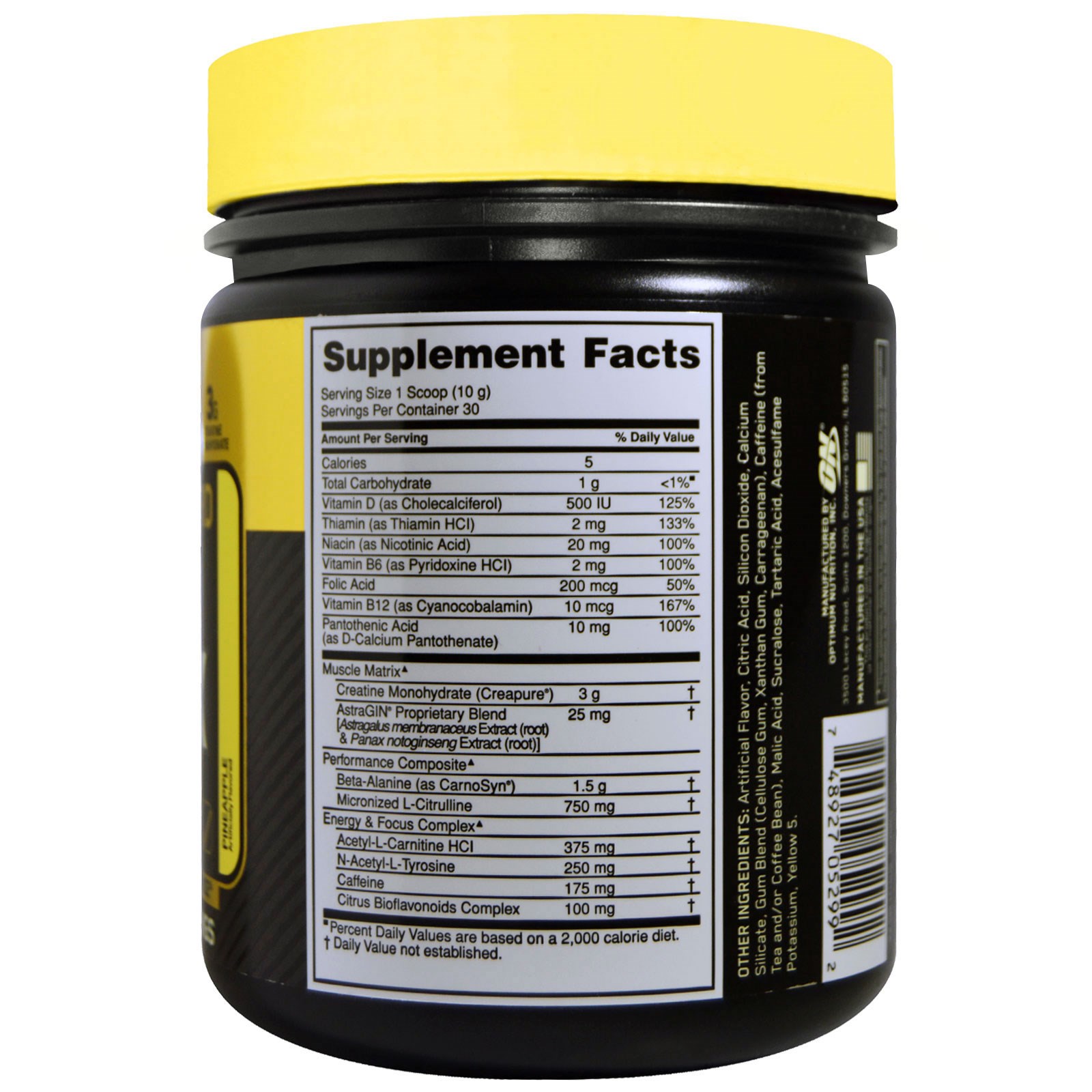 Simple Optimum Gold Standard Pre Workout for Weight Loss