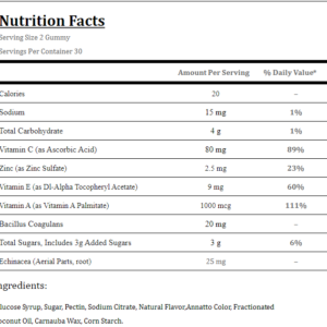 Immunity + Probiotic Gummies - Image 2